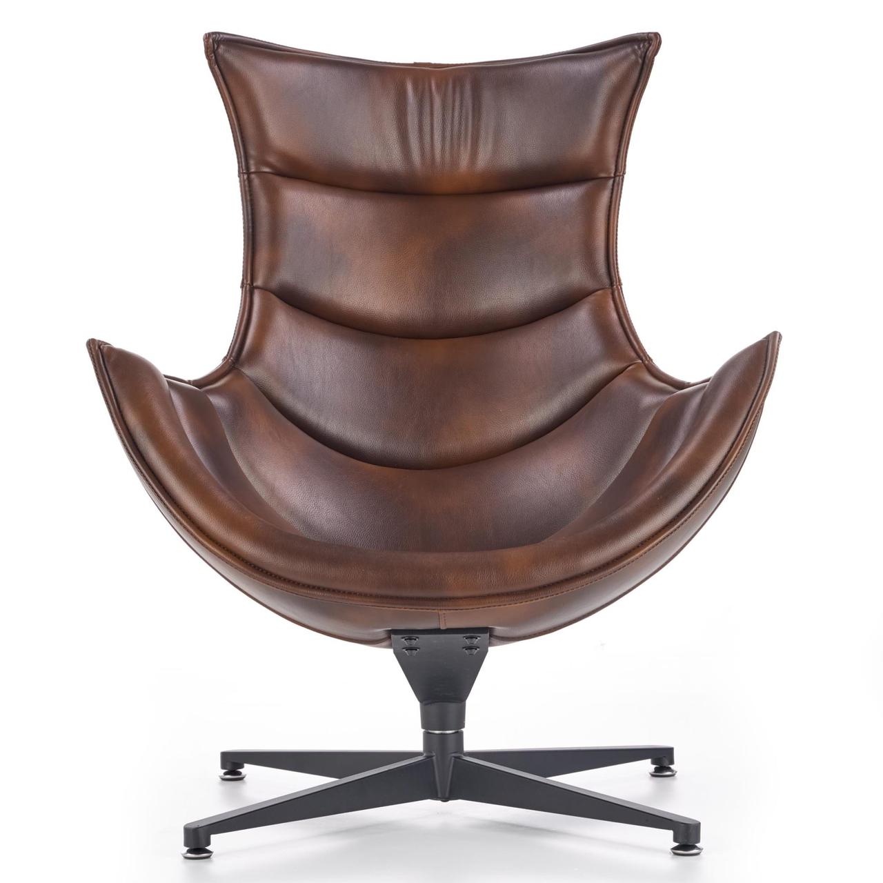 Кресло Halmar LUXOR (темно-коричневый) - фото 3 - id-p91419447