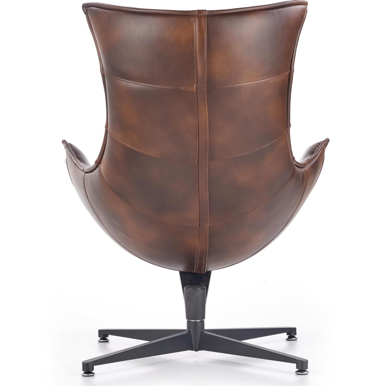 Кресло Halmar LUXOR (темно-коричневый) - фото 5 - id-p91419447