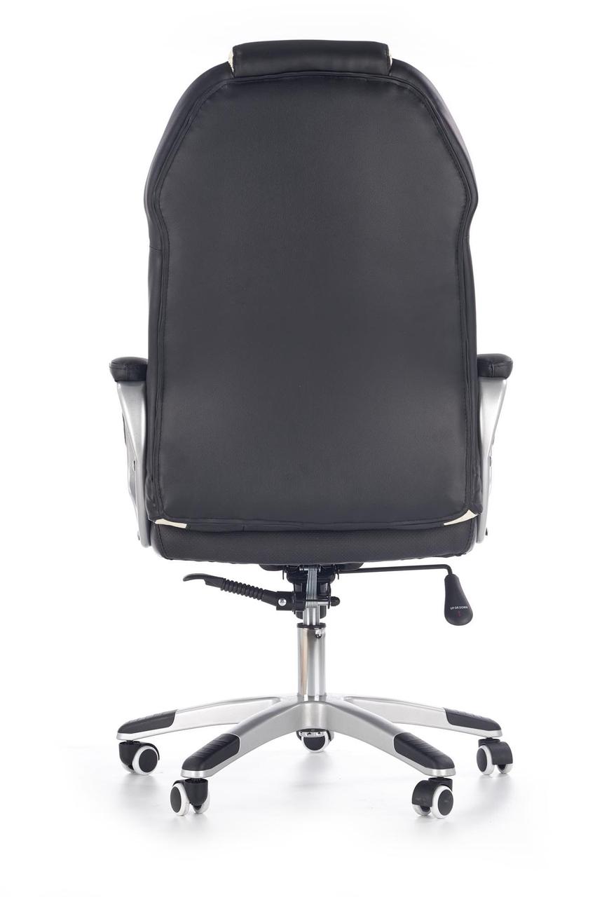 Кресло компьютерное Halmar BARTON (черный/белый) - фото 3 - id-p91419519