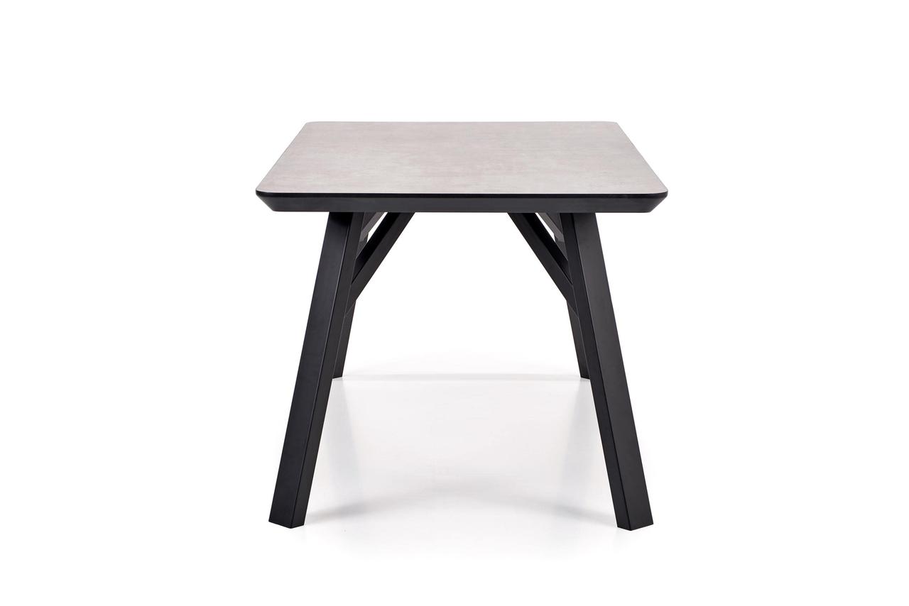 Стол обеденный Halmar HALIFAX (серо/черный) - фото 3 - id-p91420636