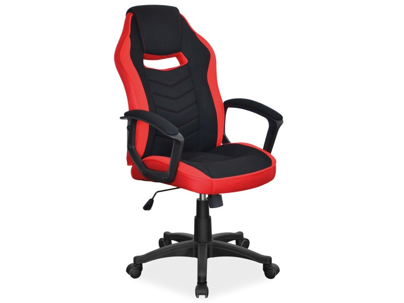 Кресло компьютерное Signal CAMARO (черный/красный) - фото 1 - id-p91419747