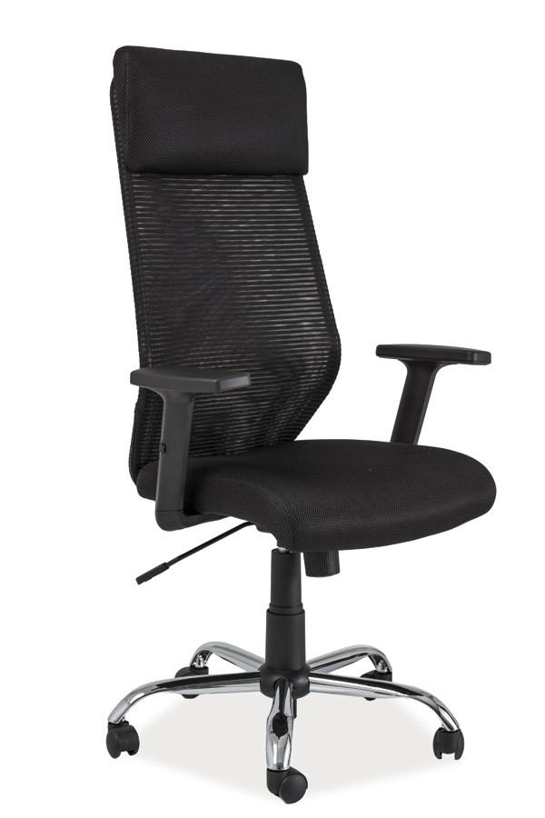 Кресло компьютерное Signal Q-211 (черный) - фото 1 - id-p91419886