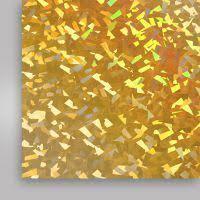 Hologram Gold Crystal  SHO-15 Золото Кристаллы