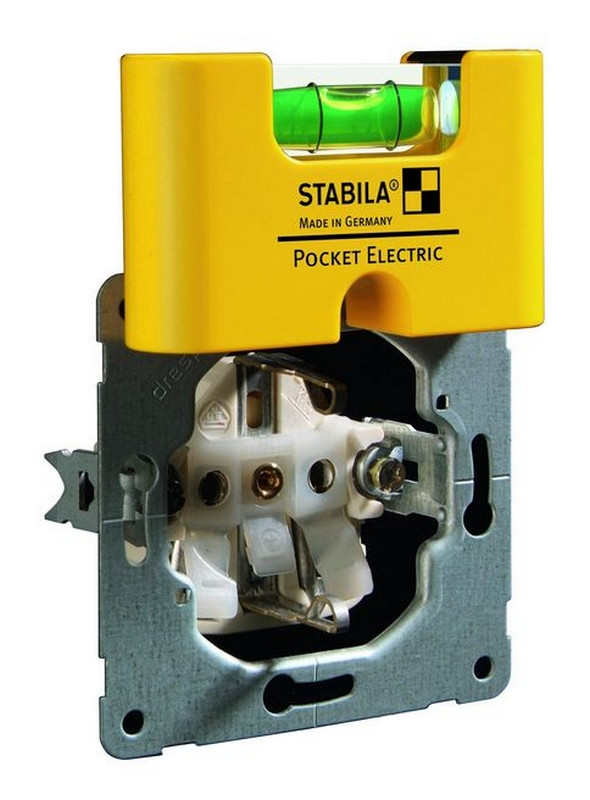 STABILA Уровень 18115 тип Pocket Electric (1гориз., 1мм/м) С зажимом для крепления к поясному ремню - фото 3 - id-p120428298