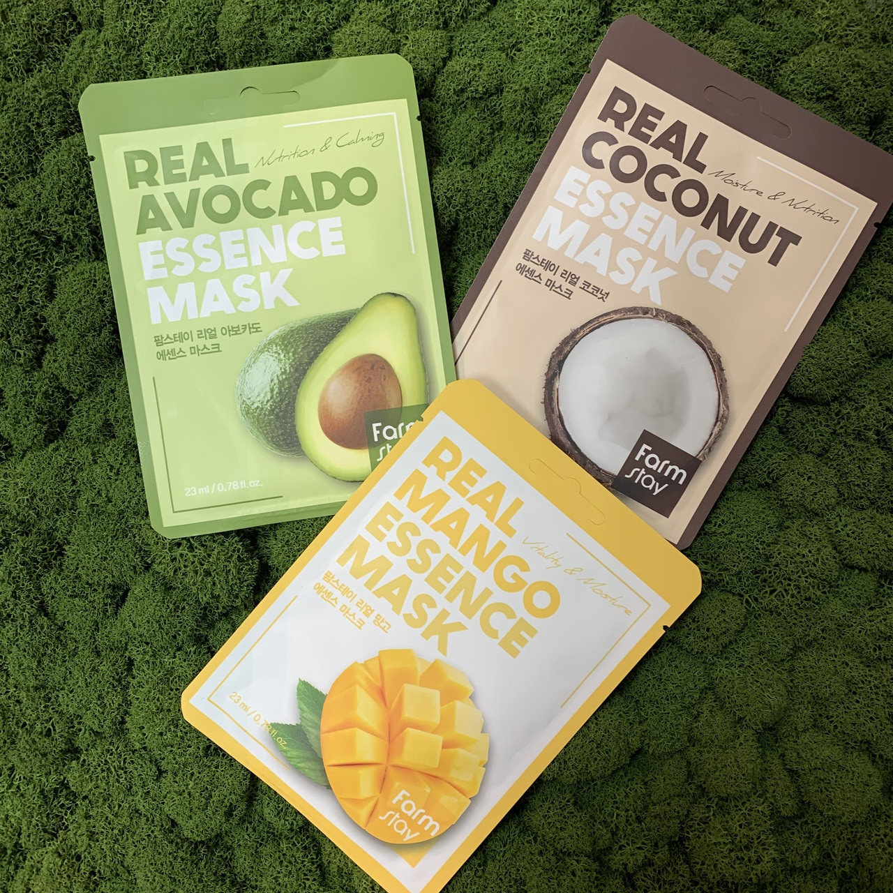Тканевая маска с экстрактом манго FarmStay Real Mango Essence Mask - фото 2 - id-p121098132