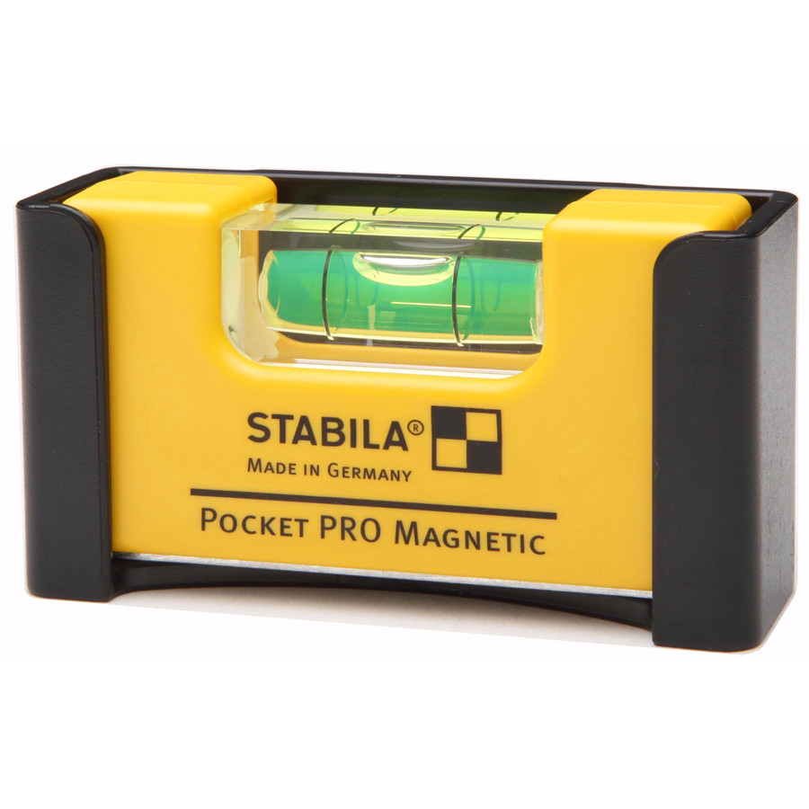 STABILA Уровень тип Pocket Pro Magnetic 17768 (1гориз., точн. 1мм/м) - фото 1 - id-p120428300