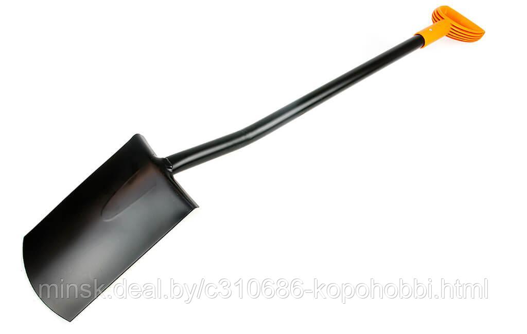 Лопата Fiskars Solid (полукруглое лезвие) - фото 4 - id-p121102249