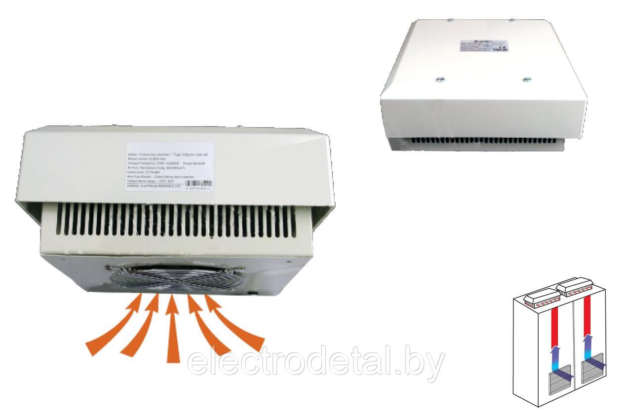 Вентилятор для шкафа фильтрующий потолочный F2E190-230-DP
