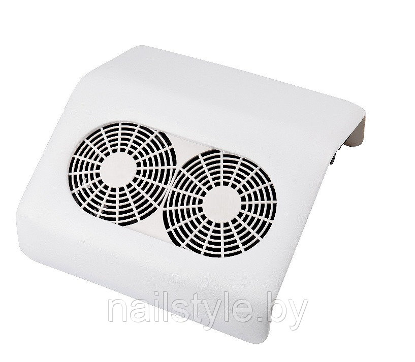 Пылесос для маникюра настольный Double Strong Fans 858-3 46W (Белый)