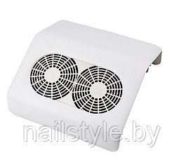 Пылесос для маникюра настольный Double Strong Fans 858-3 46W (Белый)