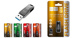 USB флэш-диск HOCO 16Gb UD5 Wisdom USB3.0 цвет:черный (запись: 15-80 МБ/с, чтение: 20-90 МБ/с.)