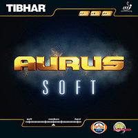 Накл д/ракетки н/т TIBHAR Aurus Soft 2.1 red арт 9224