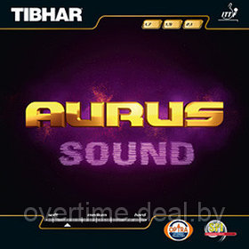Накл д/ракетки н/т TIBHAR Aurus Sound 2.1 red арт 9217