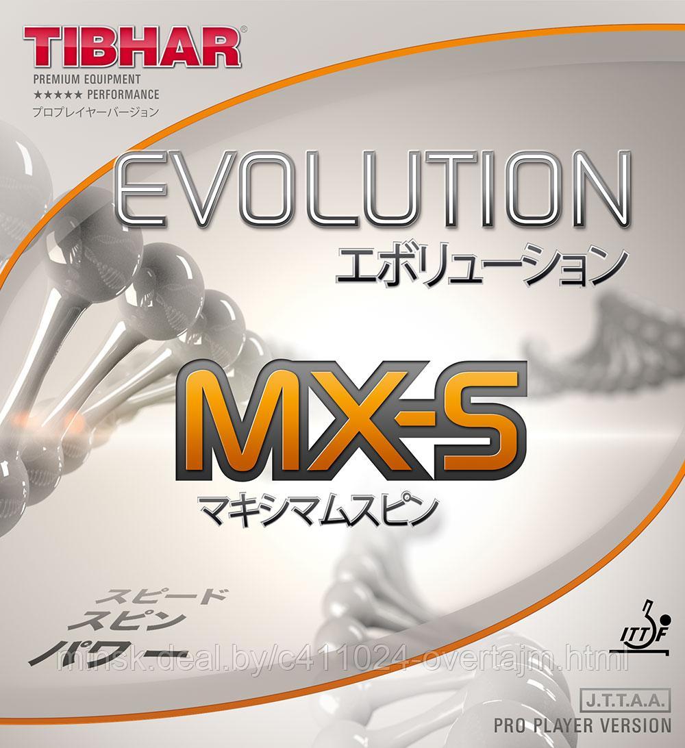 Накл д/ракетки н/т TIBHAR Evolution MX-S 1.9-2.0 red арт 3344 - фото 1 - id-p121121846