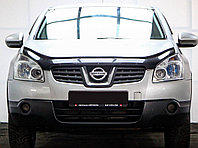 Дефлектор капота Nissan Qashqai до рест 2007-2010 / Ниссан Кашкай [NS12] (VT52)