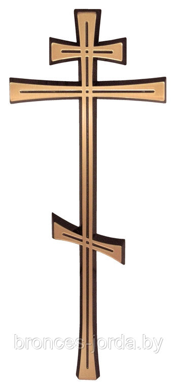 Крест православный бронзовый 17×7 см в наличии Bronces Jorda Испания - фото 2 - id-p91383922