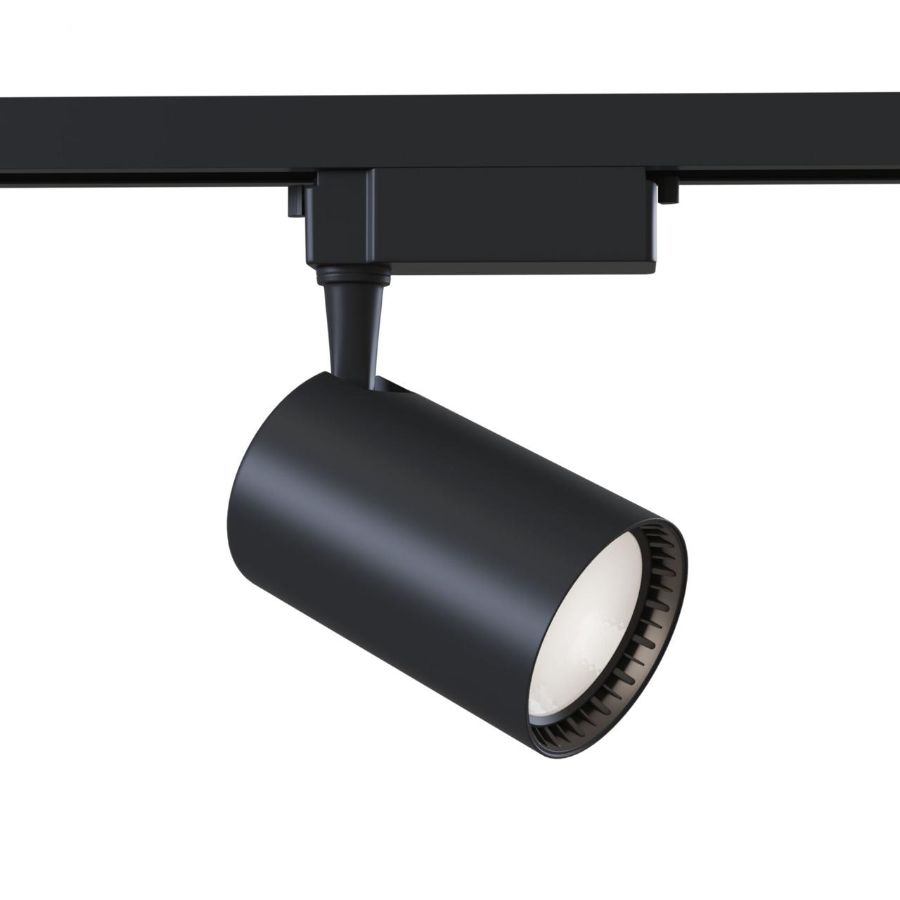 TR003-1-30W4K-B Трековый светильник Track lamps Single phase track system Maytoni