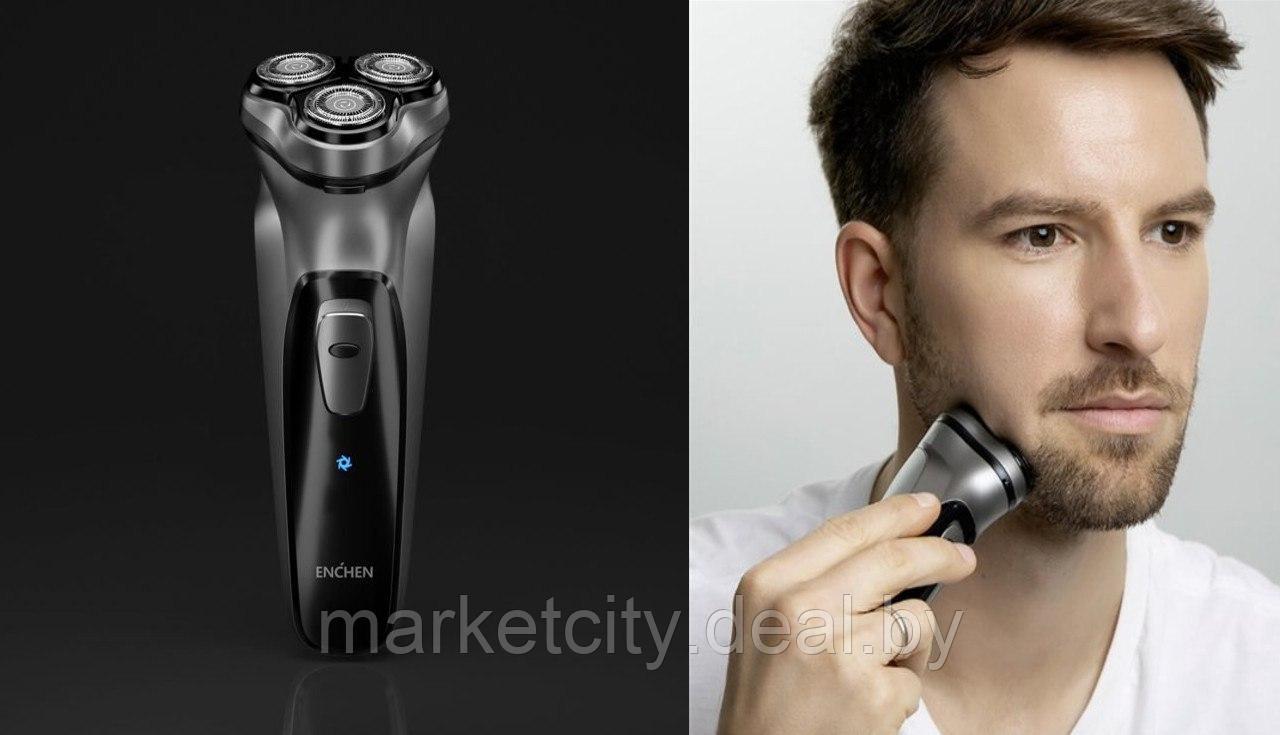 Электробритва Xiaomi Enchen BlackStone 3 Electric Shaver (Черный) - фото 3 - id-p121134737