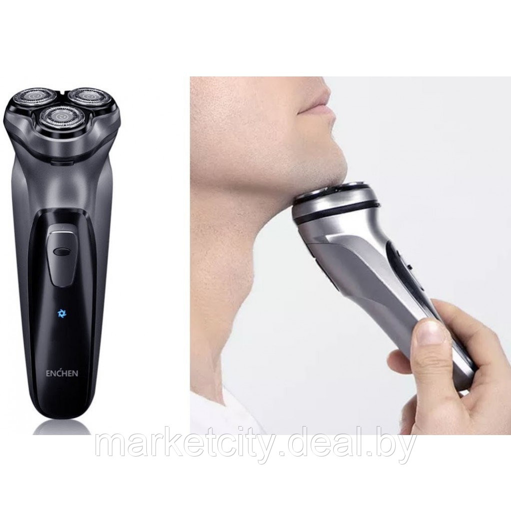 Электробритва Xiaomi Enchen BlackStone 3 Electric Shaver (Черный) - фото 6 - id-p121134737