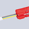 KN-1664125SB Инструмент для снятия оболочки с плоского и круглого кабеля (Knipex), фото 3