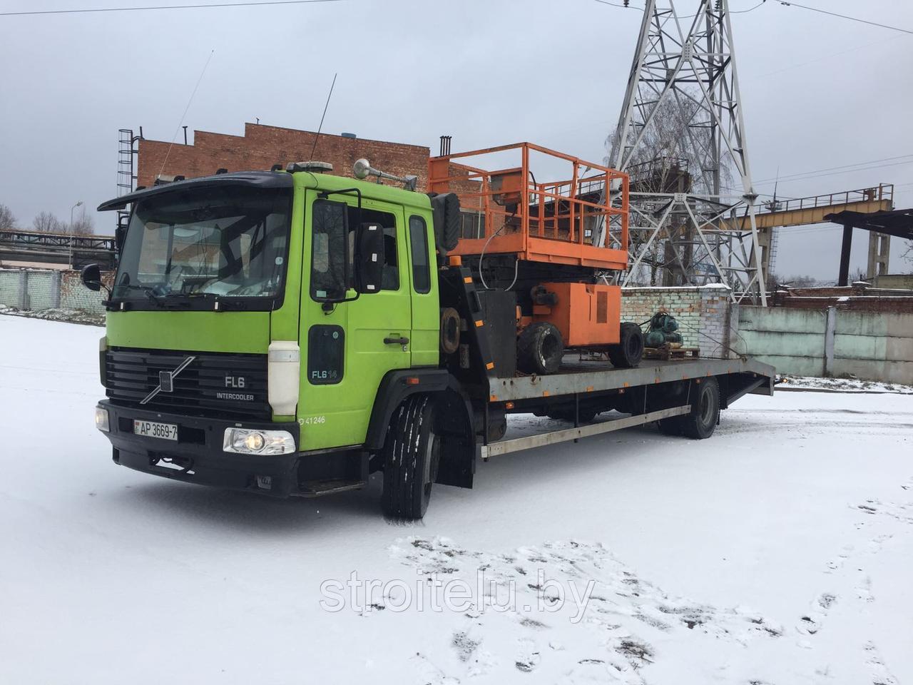 Аренда грузового эвакуатора платформы Volvo FL 614