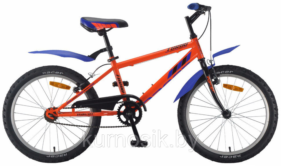 Велосипед детский Racer Turbo 1.0 20" оранжевый