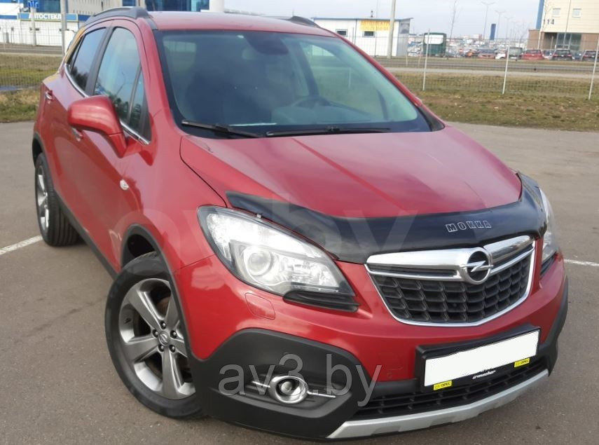 Дефлектор капота Opel Mokka 2012- / Опель Мокка [OP31] (VT52) купить с ...