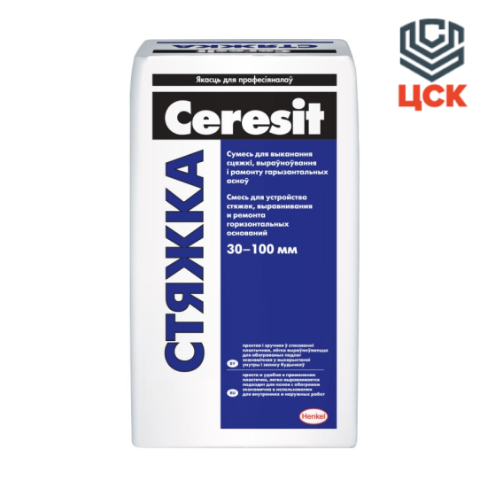 Ceresit Смесь для устройства стяжек Ceresit (25кг) - фото 1 - id-p121190912
