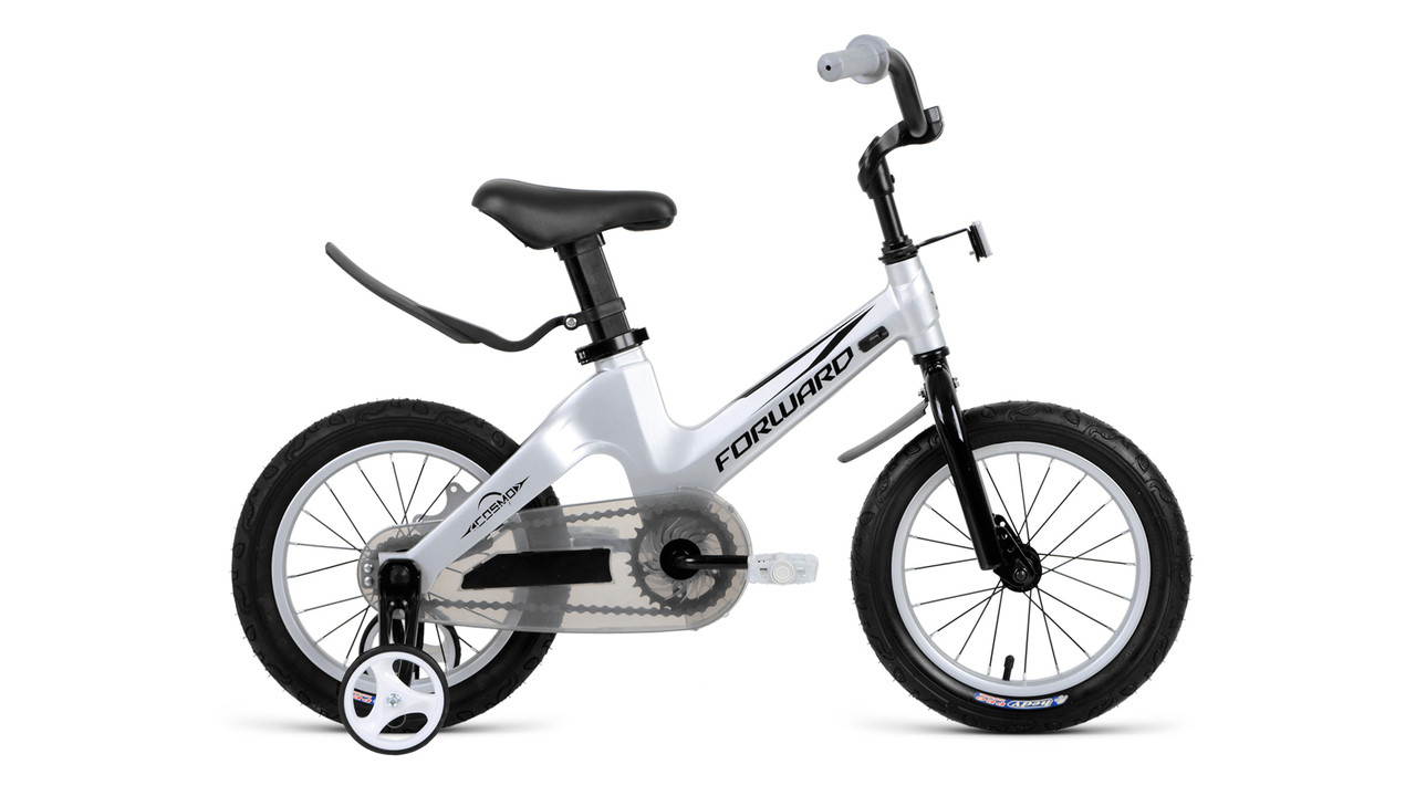 Велосипед детский Forward Cosmo 12" серый - фото 1 - id-p121192266