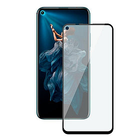 Защитное стекло для Huawei Honor 20 с полной проклейкой (Full Screen), черное