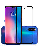 Защитное стекло для Xiaomi Mi 9 SE с полной проклейкой (Full Screen), черное