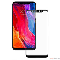 Защитное стекло для Xiaomi Redmi Note 6 Pro с полной проклейкой (Full Screen), черное