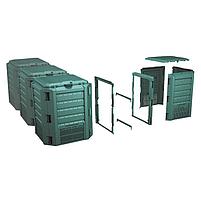 Садовый компостер Prosperplast Module Compogreen 1200л (зелёный), фото 2