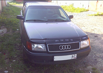 Дефлектор капота Audi 100 C4 1990-1994 [AD02] Vital