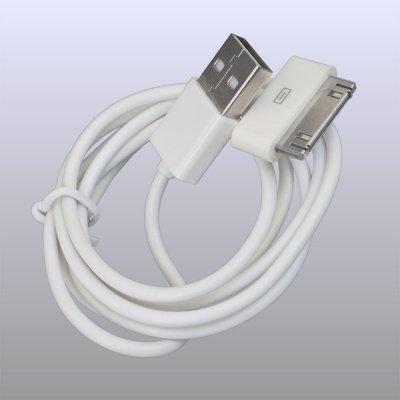 Кабель USB для Apple iPhone 4, 4s, Ipod - Energi, белый, фото 2
