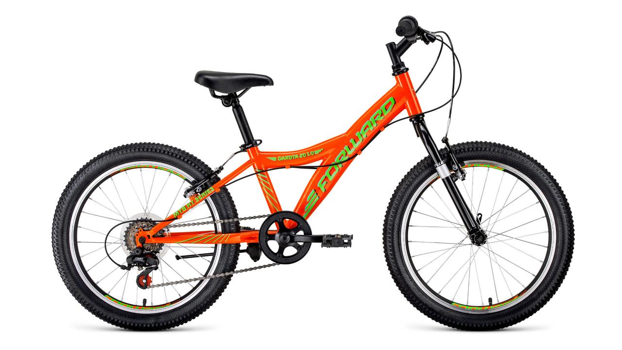 Велосипед детский Forward Dakota 20 1.0 оранжевый/зелёный