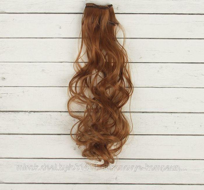 Волосы - тресс для кукол «Кудри» длина волос: 40 см, ширина:50 см, №30А 2294366 - фото 1 - id-p121203216
