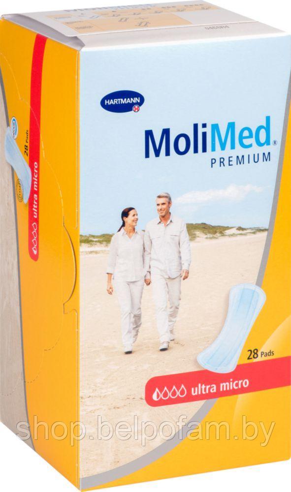 Прокладки урологические женские Molimed  Premium Ultra Micro №28