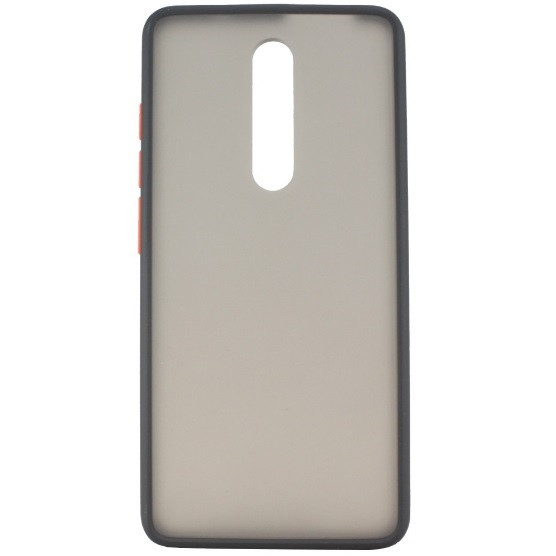 Чехол-накладка матовая силиконовая O*like черная для Xiaomi Redmi K30 (Poco X2) - фото 1 - id-p121206821