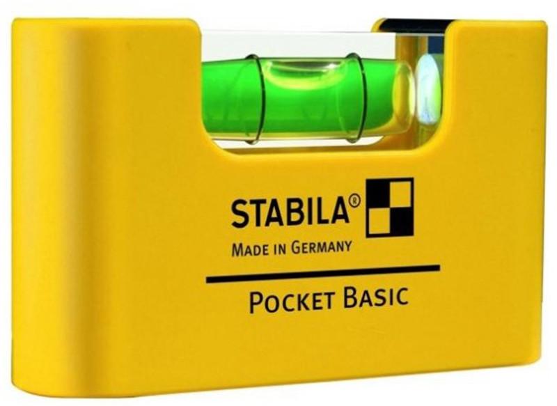 STABILA Уровень 17773 тип Pocket Basic (1гориз., точн. 1мм/м)