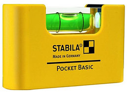 STABILA Уровень 17773 тип Pocket Basic (1гориз., точн. 1мм/м)