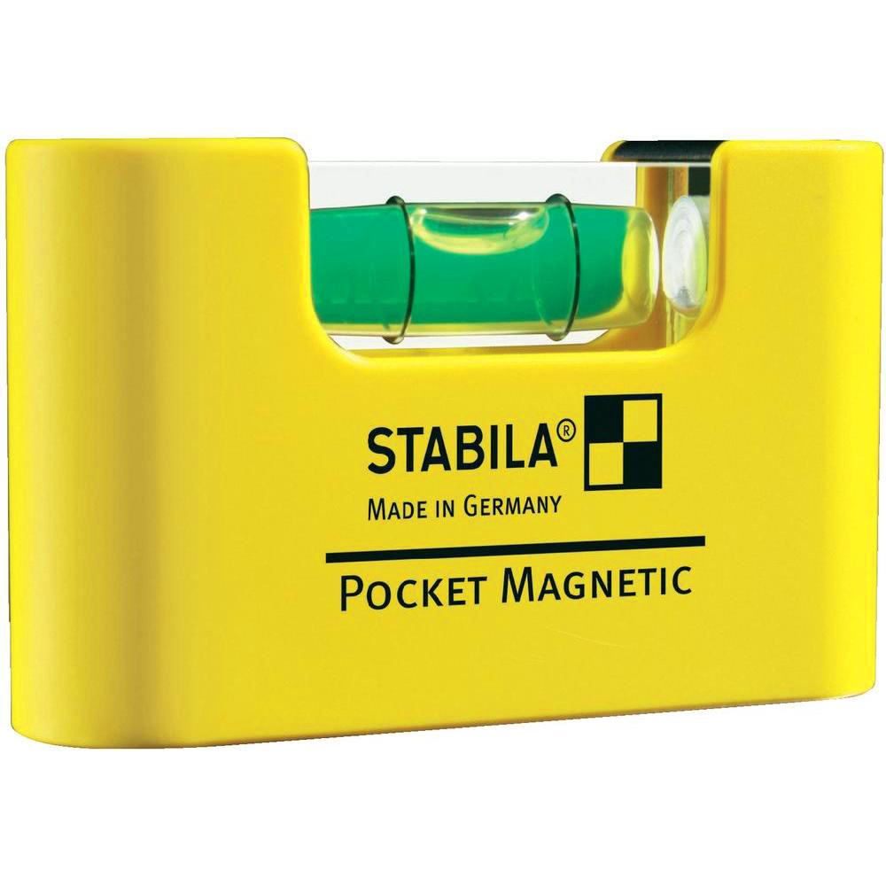 STABILA Уровень тип Pocket Magnetic 17774 (1гориз., точн. 1мм/м) - фото 1 - id-p120428299