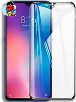 Защитное стекло для Xiaomi Mi 9 Pro 5D (полная проклейка), цвет: черный