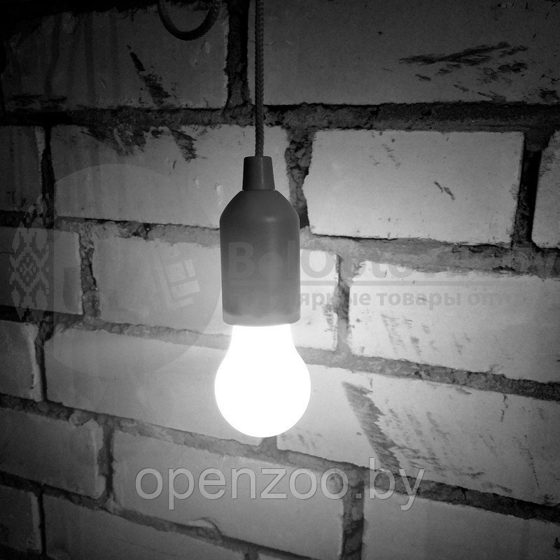 Лампочка Led на шнурке Lampada (светильник для шкафа) Оранжевый корпус - фото 6 - id-p121218393