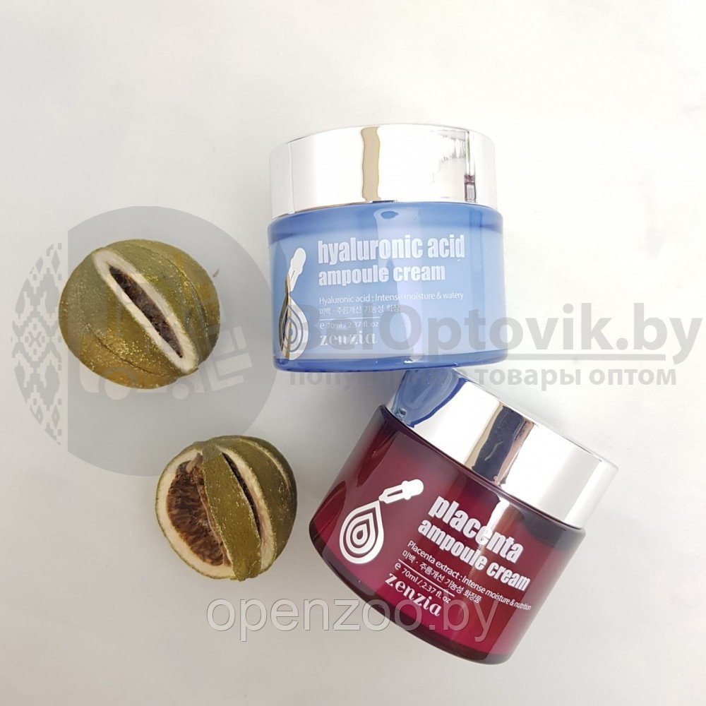 Уценка Zenzia крем для лица Ampoule Cream, 70ml Original Korea С гиалуроновой кислотой Hyaluronic Ampule - фото 7 - id-p121218405