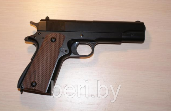 C.8 Пистолет пневматический детский, металлический Airsoft Gun - фото 5 - id-p121218613