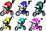 Велосипед детский трёхколесный Сity Trike  синий 5182А-EVA, фото 6