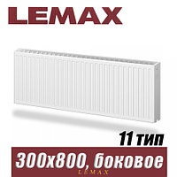 Стальной радиатор Lemax Compact тип 11 300x800 мм