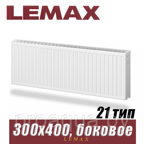 Стальной радиатор Lemax Compact тип 21 300x400 мм