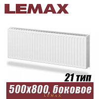 Стальной радиатор Lemax Compact тип 21 500x800 мм